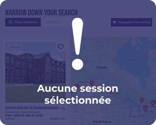 Aucune session sélectionnée